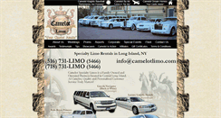 Desktop Screenshot of camelotlimo.com